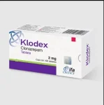 KLODEX CLONAZEPAM 2MG 100TABS