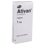 ATIVAN LORAZEPAM 1MG 80TABS