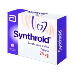SYNTHROID LEVOTHYROXINE 25MCG 30TABS