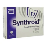 SYNTHROID LEVOTHYROXINE 50MCG 30TABS