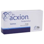 ACXION PHENTERMINE 15MG TABS 30