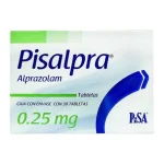 PISALPRA ALPRAZOLAM 0.25MG 30TABS