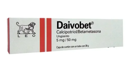 DOVONEX OINTMENT (DAIVOBET IN MEXICO) CALCIPOTRIENE-BETAMETHASONE 5/50MG 30GR