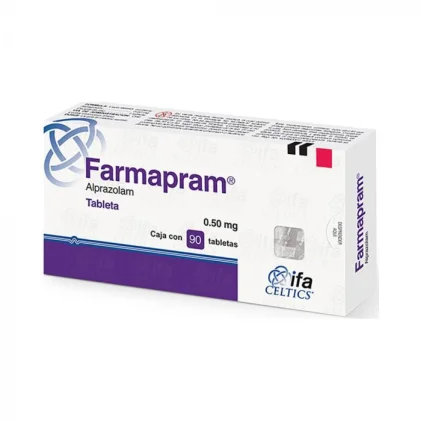 FARMAPRAM ALPRAZOLAM 0.50MG 90TABS