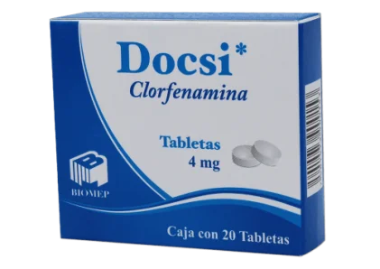 DOCSI CHLORPHENIRAMINE 4MG 20TABS