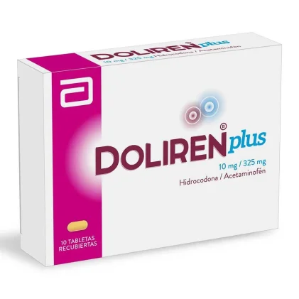 DOLIREN ACETAMINOPHEN 325MG - HYDROCODONE 5MG 30TABS