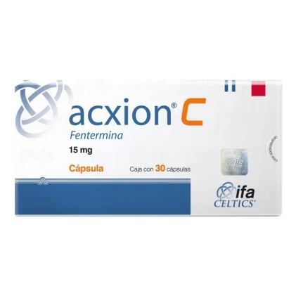 ACXION C PHENTERMINE 15MG 30CAPSULES