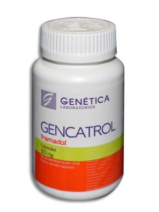 GENCATROL TRAMADOL 50MG 60CAPS